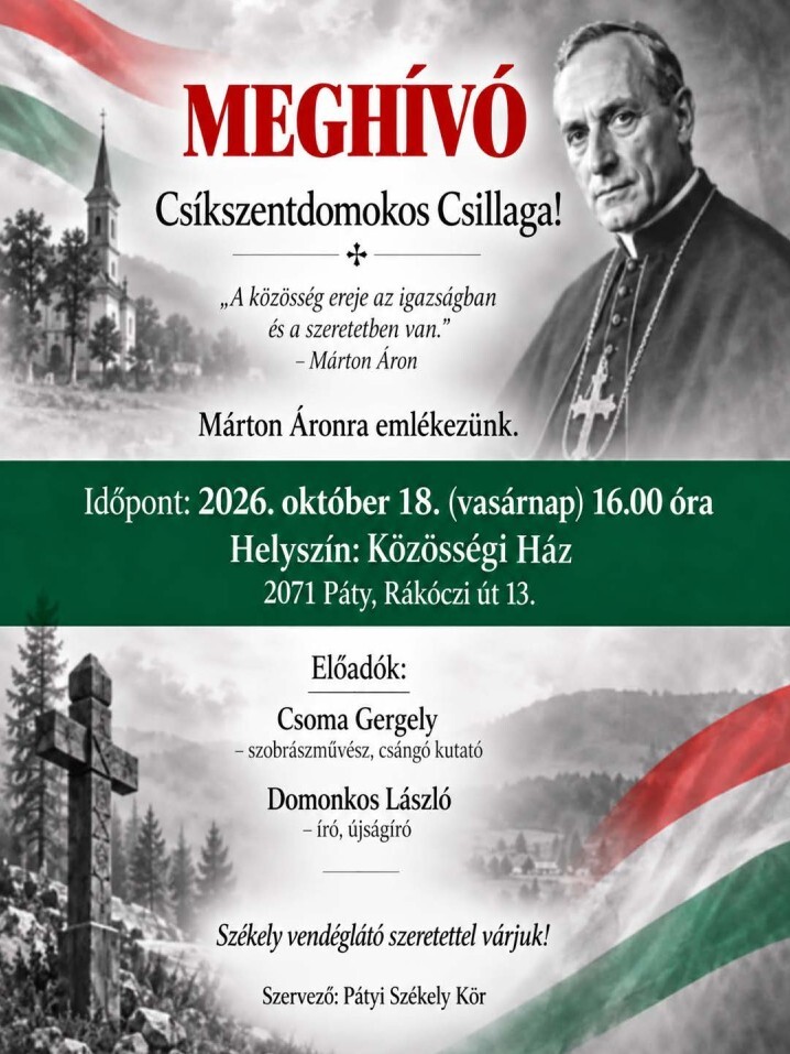 Marton aron szekelykor