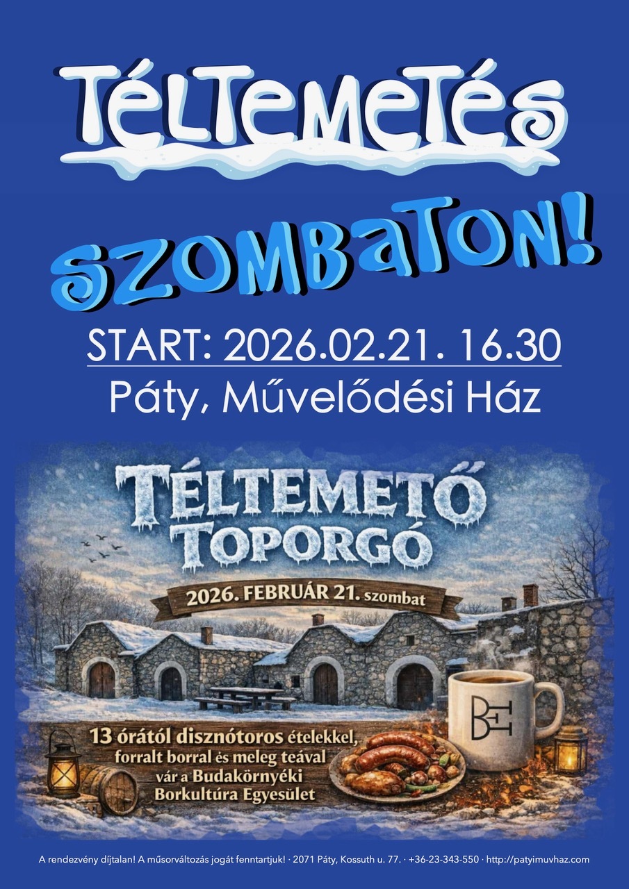 2026 teltemető toportgó A1 2