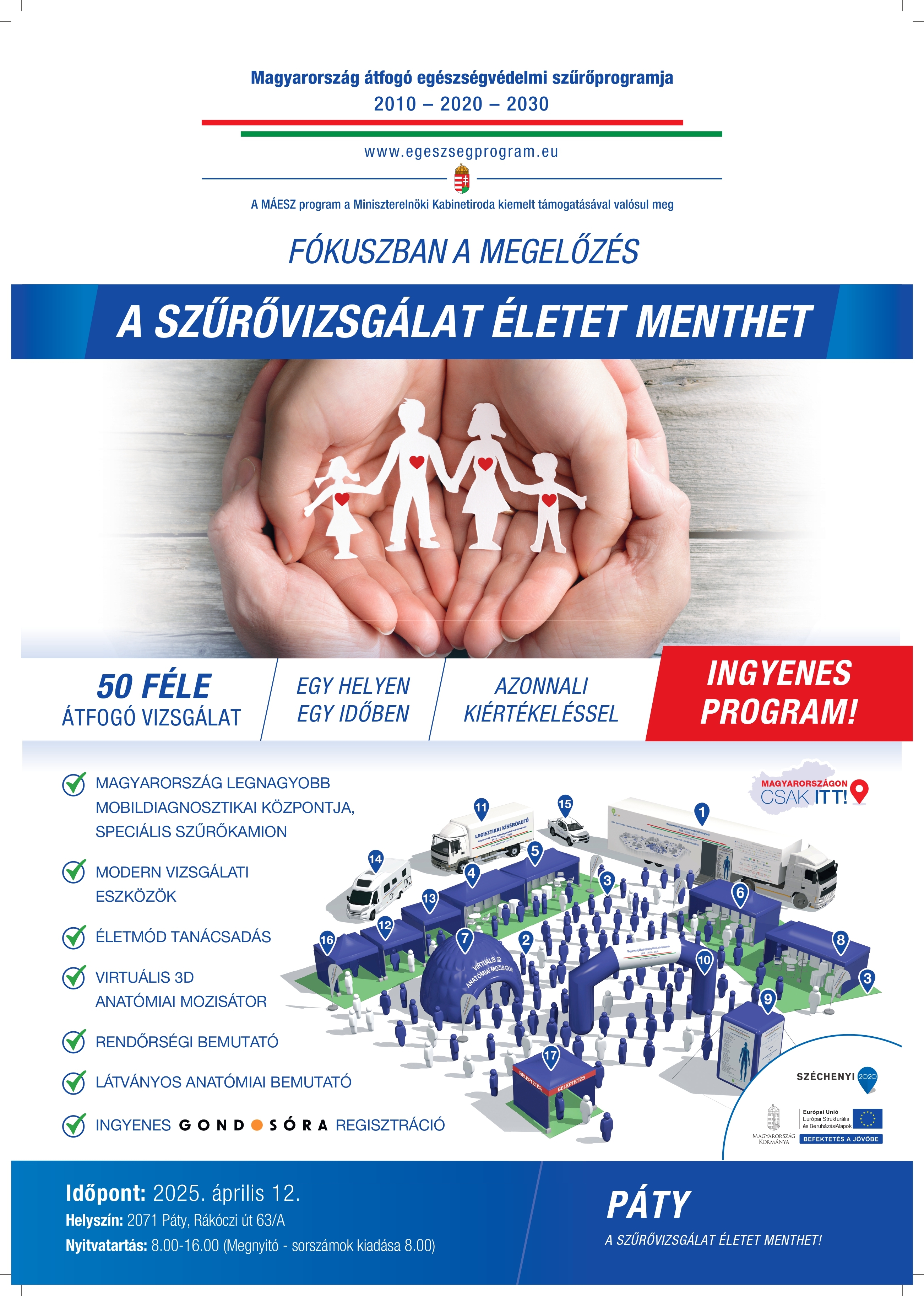 Páty meghívó 2025 családi szűrőnap ápr 12 1