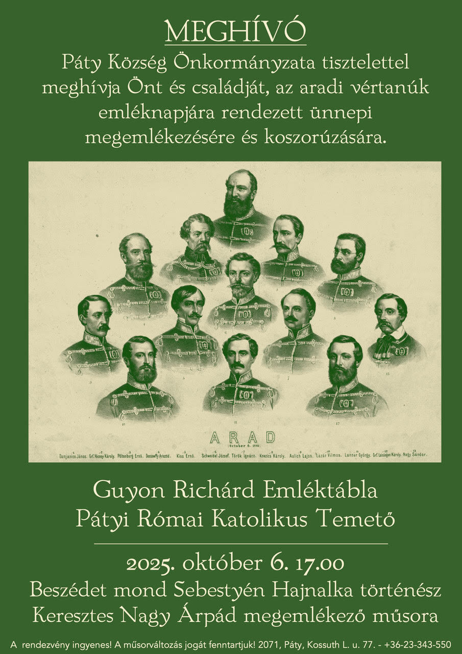 Arad okt 6 plakat