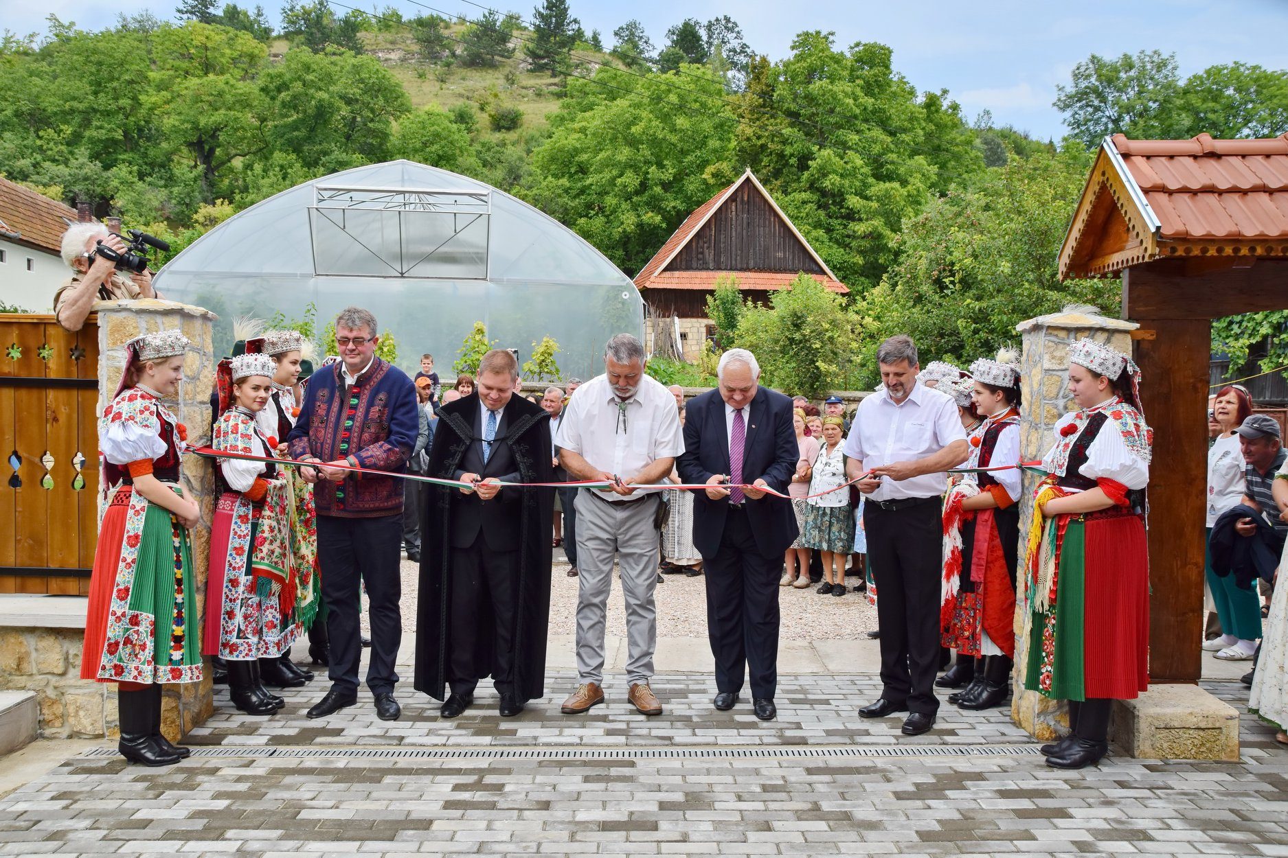 A "pátyi ház" avatása Zsobokon